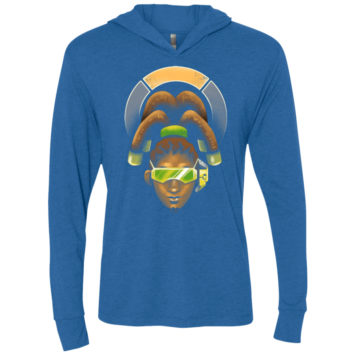 T-Shirts Vintage Royal / X-Small The Celebrity Triblend Long Sleeve Hoodie Tee