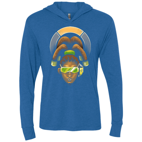 T-Shirts Vintage Royal / X-Small The Celebrity Triblend Long Sleeve Hoodie Tee