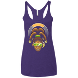 T-Shirts Purple Rush / X-Small The Celebrity Women's Triblend Racerback Tank