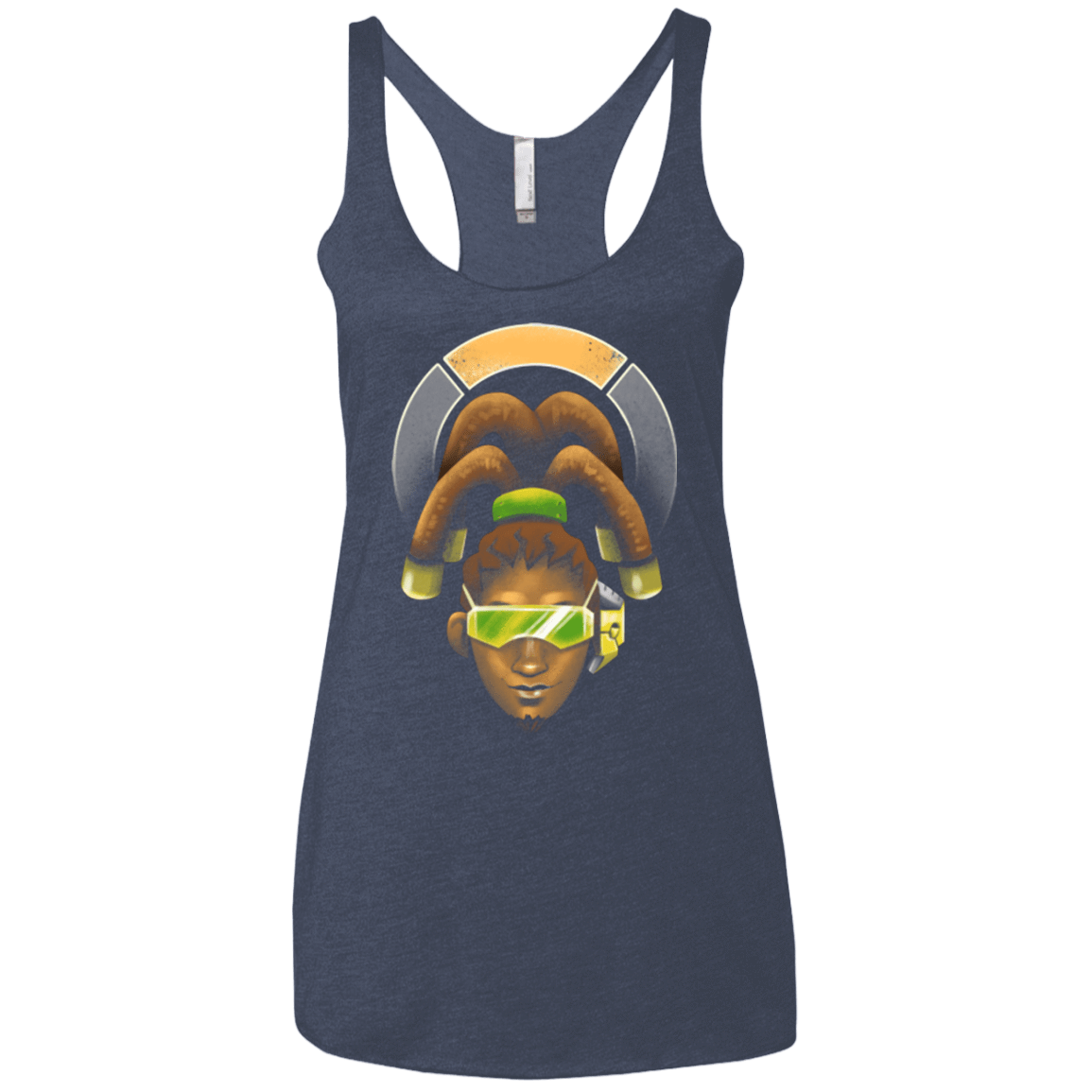 T-Shirts Vintage Navy / X-Small The Celebrity Women's Triblend Racerback Tank