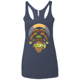 T-Shirts Vintage Navy / X-Small The Celebrity Women's Triblend Racerback Tank