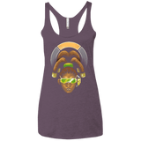 T-Shirts Vintage Purple / X-Small The Celebrity Women's Triblend Racerback Tank