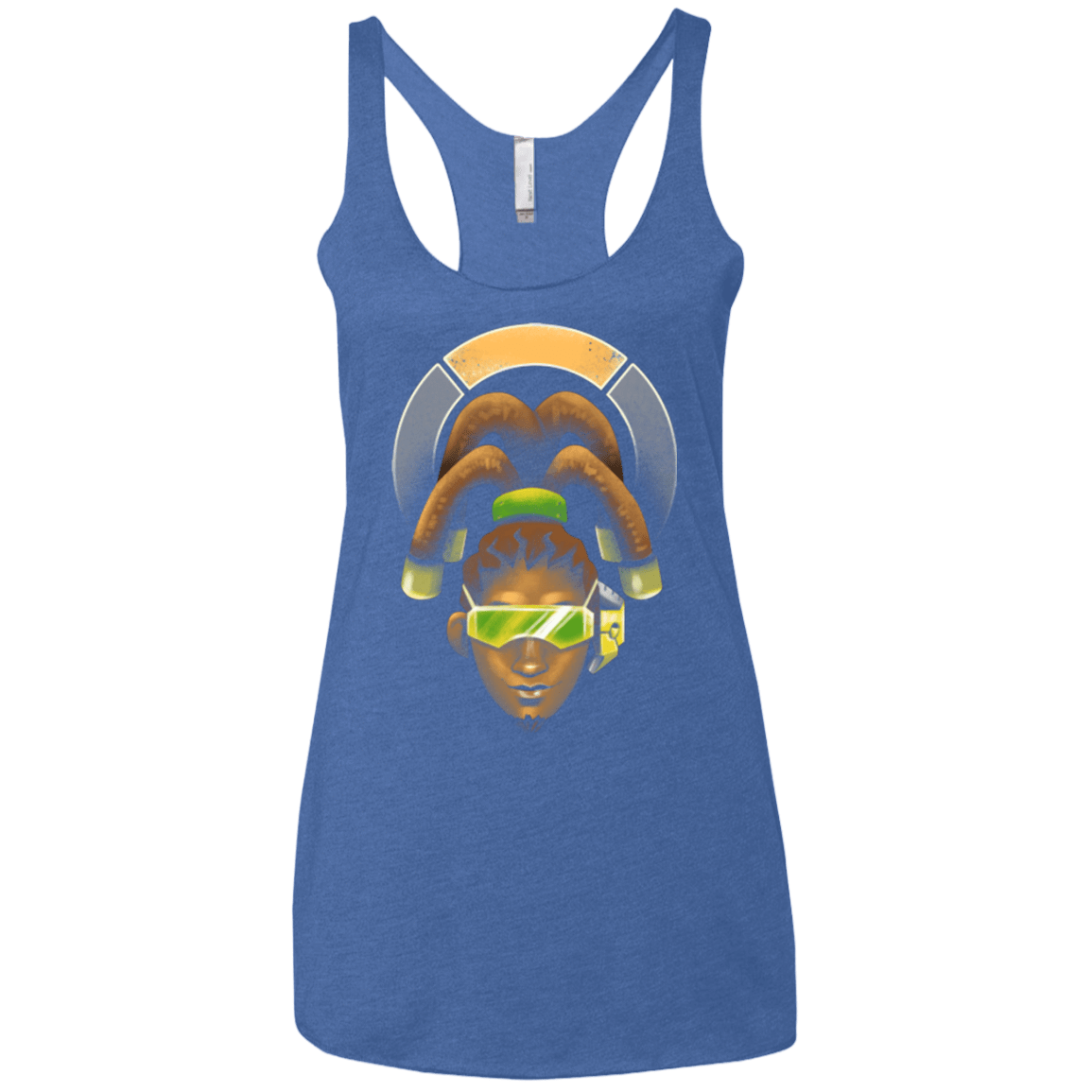T-Shirts Vintage Royal / X-Small The Celebrity Women's Triblend Racerback Tank