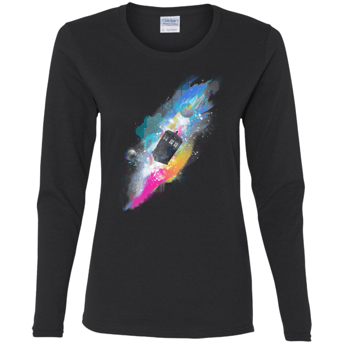 T-Shirts Black / S The Chameleon Women's Long Sleeve T-Shirt