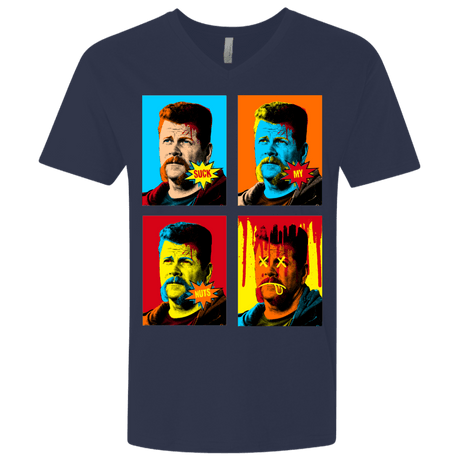 T-Shirts Midnight Navy / X-Small The Champ Pop Men's Premium V-Neck