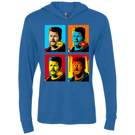 T-Shirts Vintage Royal / X-Small The Champ Pop Triblend Long Sleeve Hoodie Tee