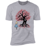 T-Shirts Heather Grey / YXS The Cheshire's tree Sumi-e Boys Premium T-Shirt