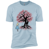 T-Shirts Light Blue / YXS The Cheshire's tree Sumi-e Boys Premium T-Shirt