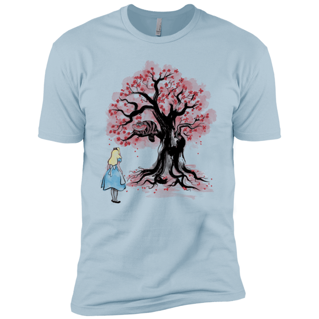 T-Shirts Light Blue / YXS The Cheshire's tree Sumi-e Boys Premium T-Shirt