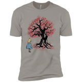 T-Shirts Light Grey / YXS The Cheshire's tree Sumi-e Boys Premium T-Shirt