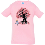 T-Shirts Pink / 6 Months The Cheshire's tree Sumi-e Infant Premium T-Shirt
