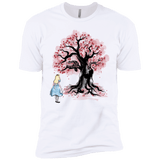 T-Shirts White / X-Small The Cheshire's tree Sumi-e Men's Premium T-Shirt