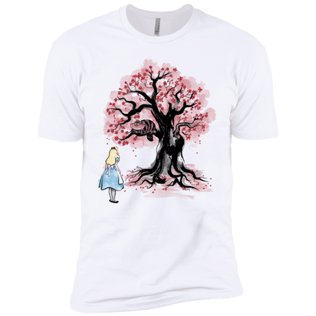 T-Shirts White / X-Small The Cheshire's tree Sumi-e Men's Premium T-Shirt