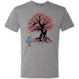 T-Shirts Premium Heather / Small The Cheshire's tree Sumi-e Men's Triblend T-Shirt