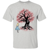 T-Shirts Ash / Small The Cheshire's tree Sumi-e T-Shirt