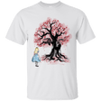 T-Shirts White / Small The Cheshire's tree Sumi-e T-Shirt