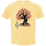 T-Shirts Butter / 2T The Cheshire's tree Sumi-e Toddler Premium T-Shirt