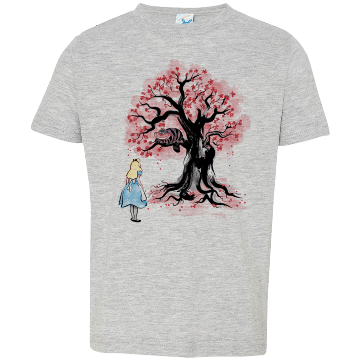 T-Shirts Heather / 2T The Cheshire's tree Sumi-e Toddler Premium T-Shirt