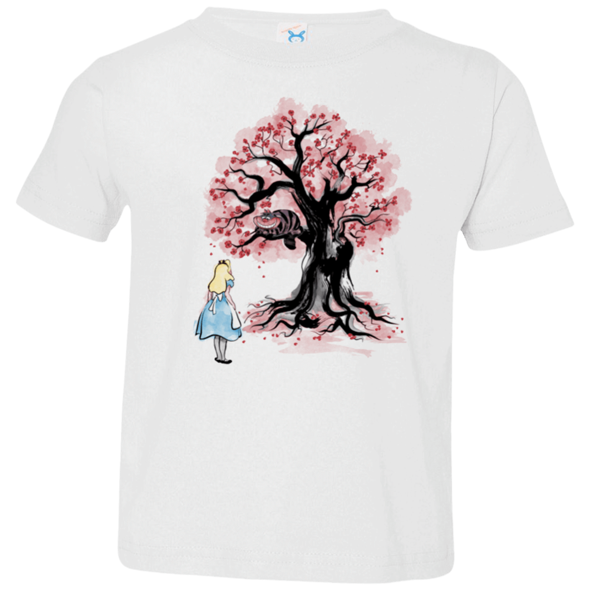 T-Shirts White / 2T The Cheshire's tree Sumi-e Toddler Premium T-Shirt