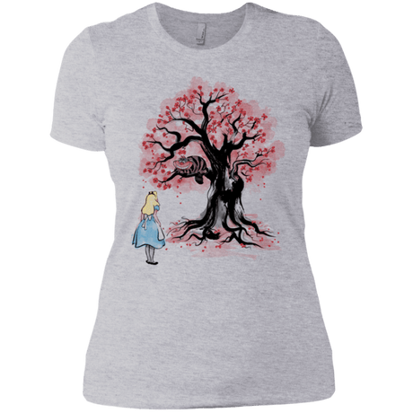 T-Shirts Heather Grey / X-Small The Cheshire's tree Sumi-e Women's Premium T-Shirt