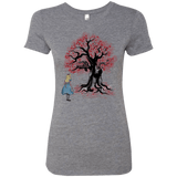 T-Shirts Premium Heather / Small The Cheshire's tree Sumi-e Women's Triblend T-Shirt
