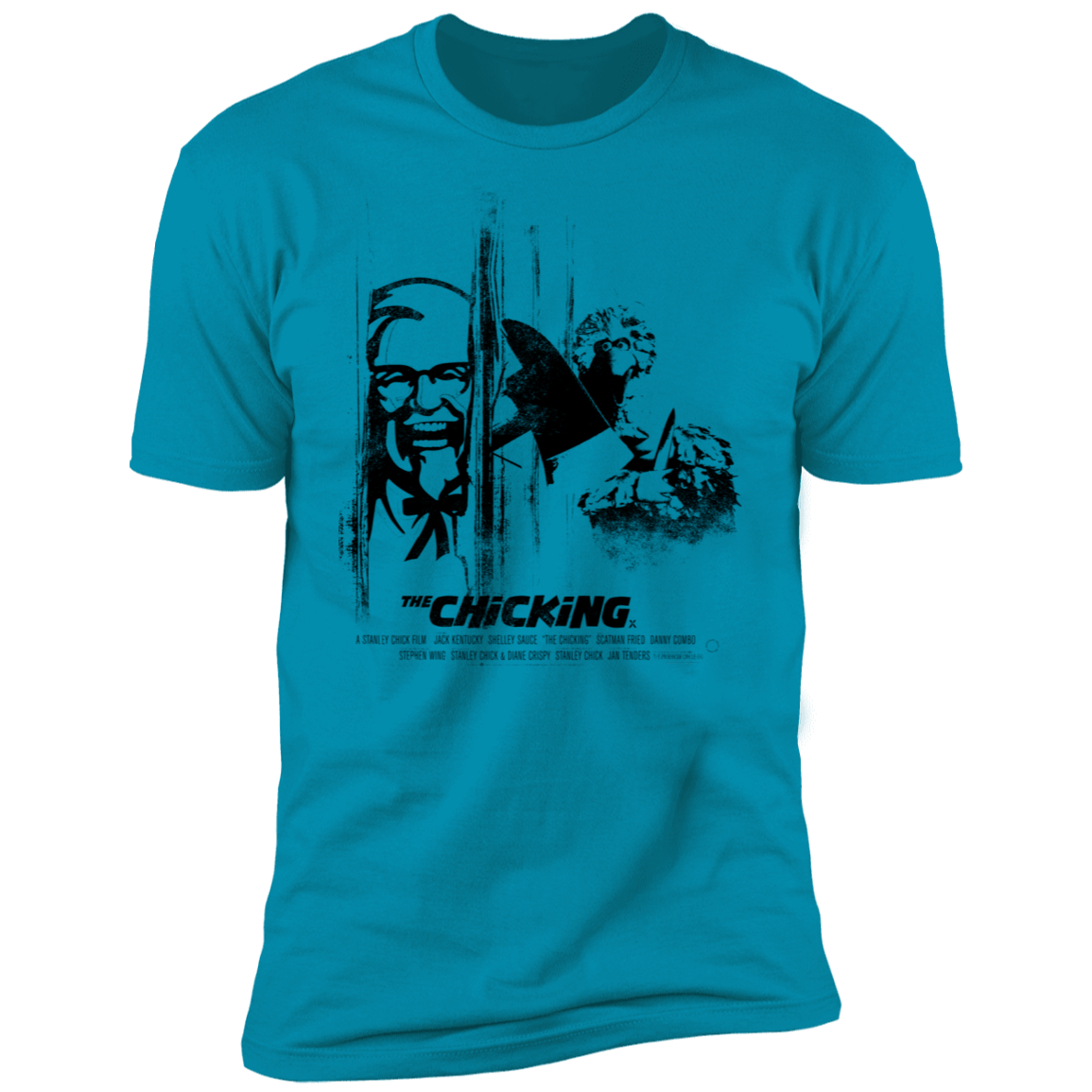 T-Shirts Turquoise / S The Chicking Men's Premium T-Shirt