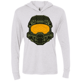 T-Shirts Heather White / X-Small The Chief Triblend Long Sleeve Hoodie Tee