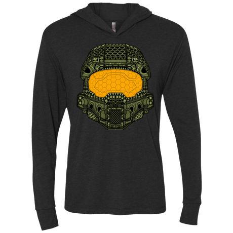 T-Shirts Vintage Black / X-Small The Chief Triblend Long Sleeve Hoodie Tee