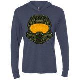 T-Shirts Vintage Navy / X-Small The Chief Triblend Long Sleeve Hoodie Tee