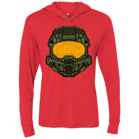 T-Shirts Vintage Red / X-Small The Chief Triblend Long Sleeve Hoodie Tee