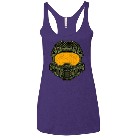 T-Shirts Purple / X-Small The Chief Women's Triblend Racerback Tank