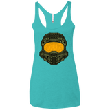 T-Shirts Tahiti Blue / X-Small The Chief Women's Triblend Racerback Tank