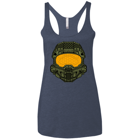T-Shirts Vintage Navy / X-Small The Chief Women's Triblend Racerback Tank