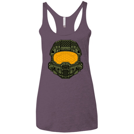 T-Shirts Vintage Purple / X-Small The Chief Women's Triblend Racerback Tank