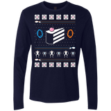 T-Shirts Midnight Navy / Small The Christmas Cake Is A Lie Men's Premium Long Sleeve