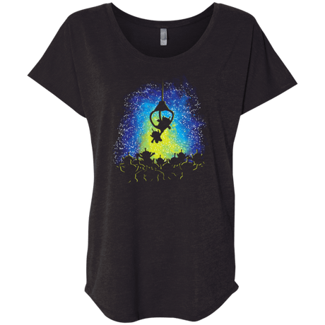 T-Shirts Vintage Black / X-Small The Claw Triblend Dolman Sleeve