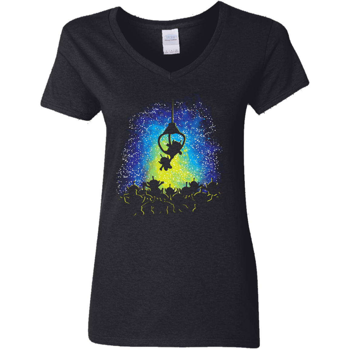 T-Shirts Black / S The Claw Women's V-Neck T-Shirt