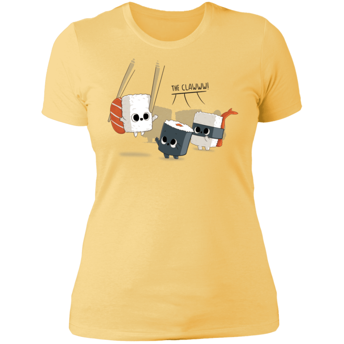 T-Shirts Banana Cream/ / S The Clawww Women's Premium T-Shirt