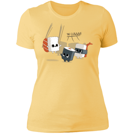 T-Shirts Banana Cream/ / S The Clawww Women's Premium T-Shirt