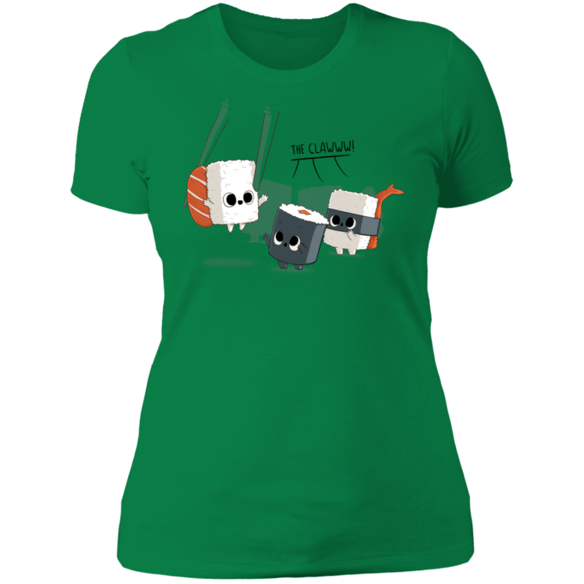 T-Shirts Kelly Green / S The Clawww Women's Premium T-Shirt