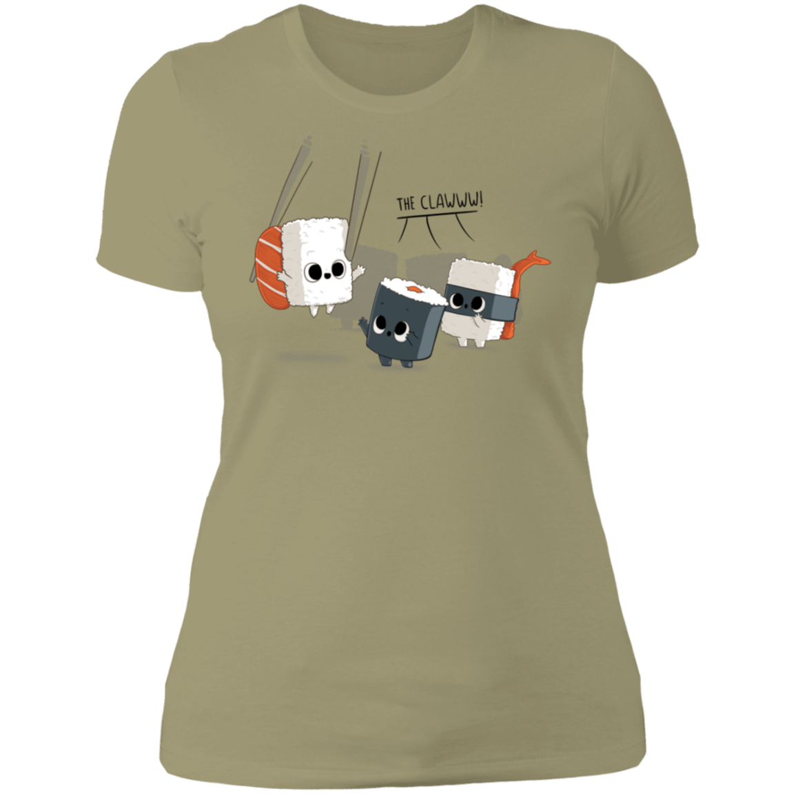 T-Shirts Light Olive / S The Clawww Women's Premium T-Shirt