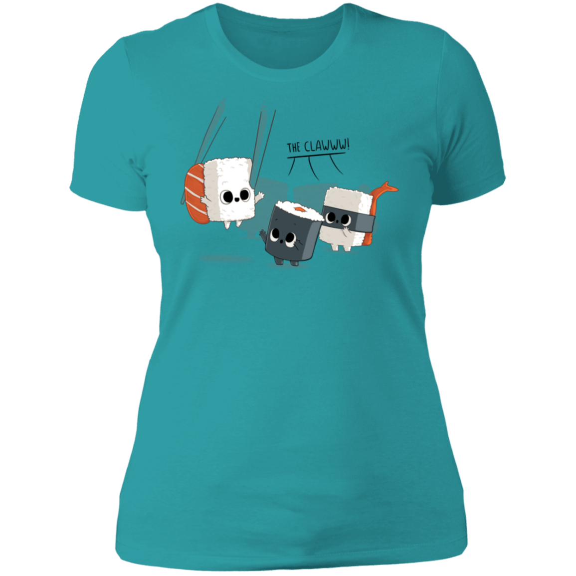 T-Shirts Tahiti Blue / S The Clawww Women's Premium T-Shirt