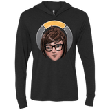 T-Shirts Vintage Black / X-Small The Climatologist Triblend Long Sleeve Hoodie Tee