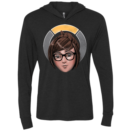 T-Shirts Vintage Black / X-Small The Climatologist Triblend Long Sleeve Hoodie Tee