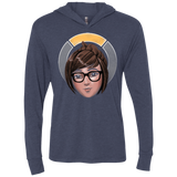 T-Shirts Vintage Navy / X-Small The Climatologist Triblend Long Sleeve Hoodie Tee