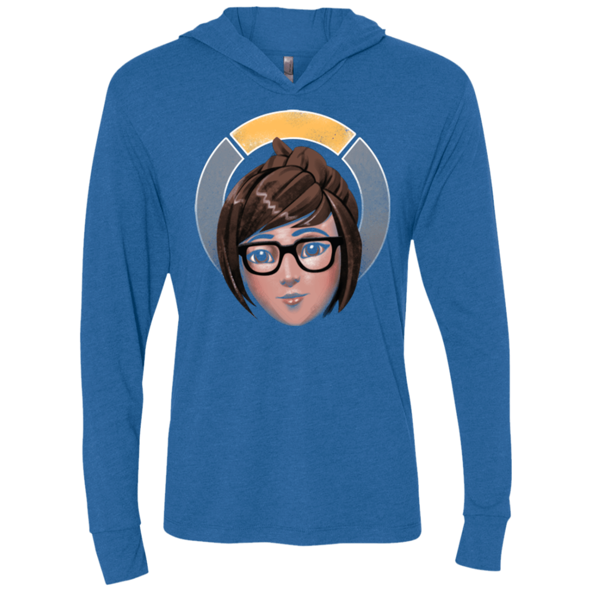 T-Shirts Vintage Royal / X-Small The Climatologist Triblend Long Sleeve Hoodie Tee