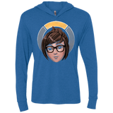 T-Shirts Vintage Royal / X-Small The Climatologist Triblend Long Sleeve Hoodie Tee