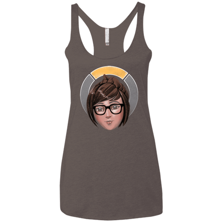 T-Shirts Macchiato / X-Small The Climatologist Women's Triblend Racerback Tank