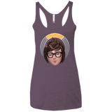 T-Shirts Vintage Purple / X-Small The Climatologist Women's Triblend Racerback Tank