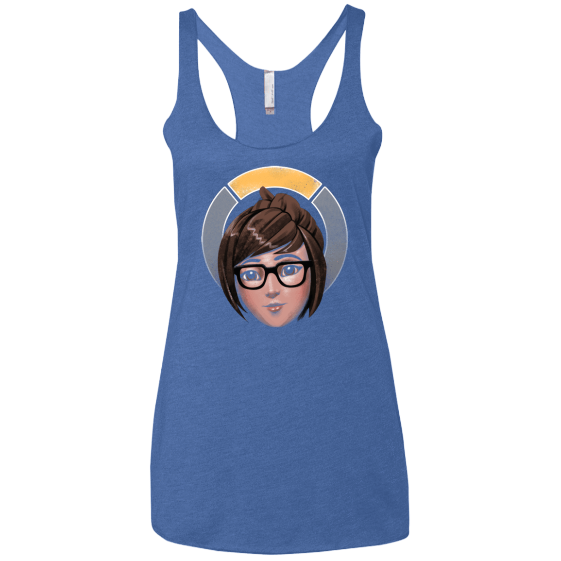 T-Shirts Vintage Royal / X-Small The Climatologist Women's Triblend Racerback Tank